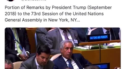 Trump warned them all at the UN meeting