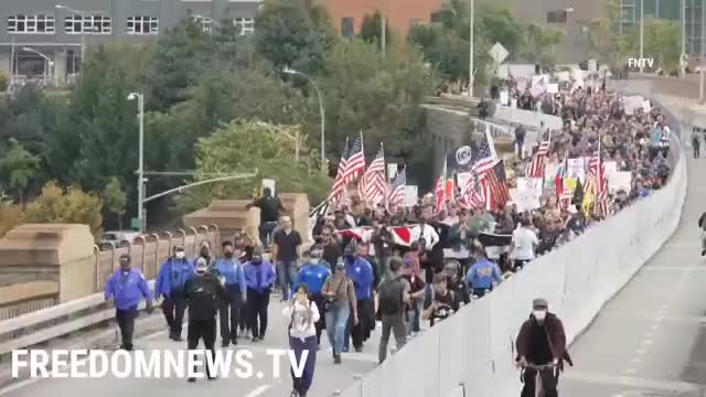 New York walk out