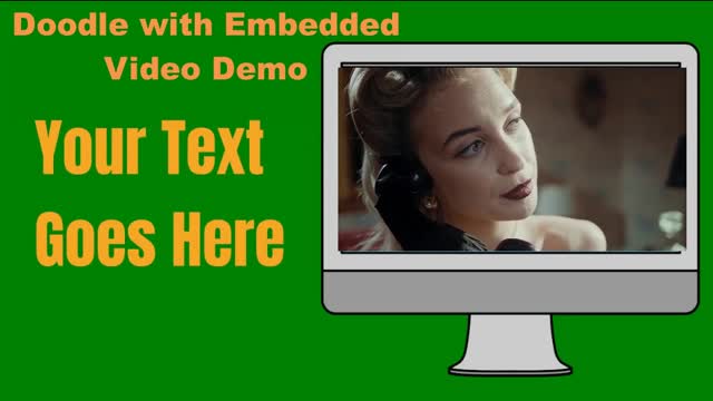 Doodly Video With Embedded Video Demo