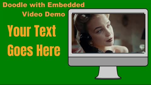 Doodly Video With Embedded Video Demo