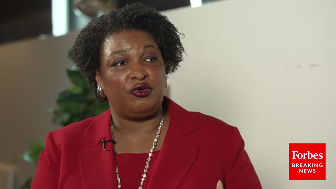 Stacey Abrams Asked Point Blank About Past Statement That She'll Be President By 2040