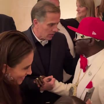 Hunter Biden and Flavor Flav exchange phone numbers