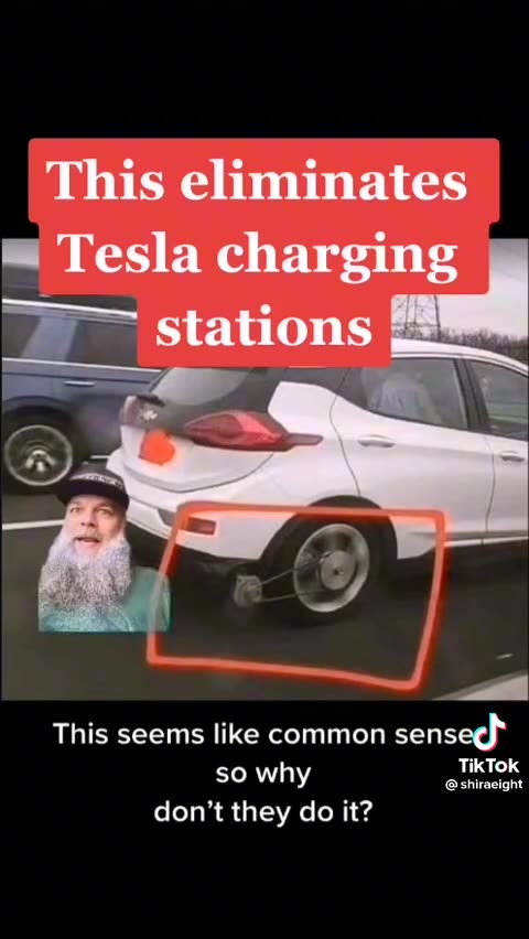 Electric Cars Should Have An Alternator On Each Wheel Like This