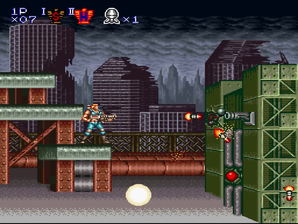 Contra 3 The Alien Wars (SNES) Longplay