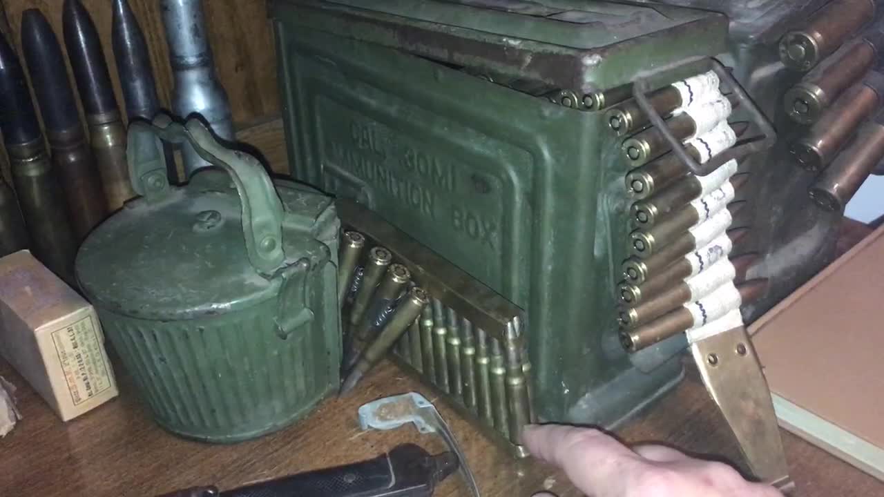 WWII Bullets, grenades and mortars