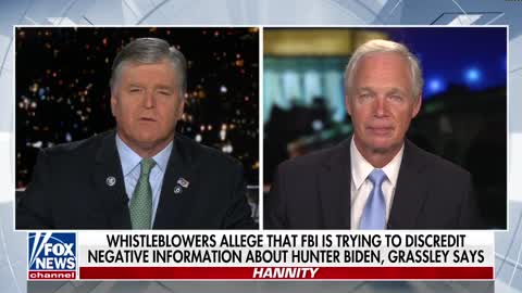 Sen. Johnson demands answers after Hunter Biden FBI 'whistleblowers' come forward