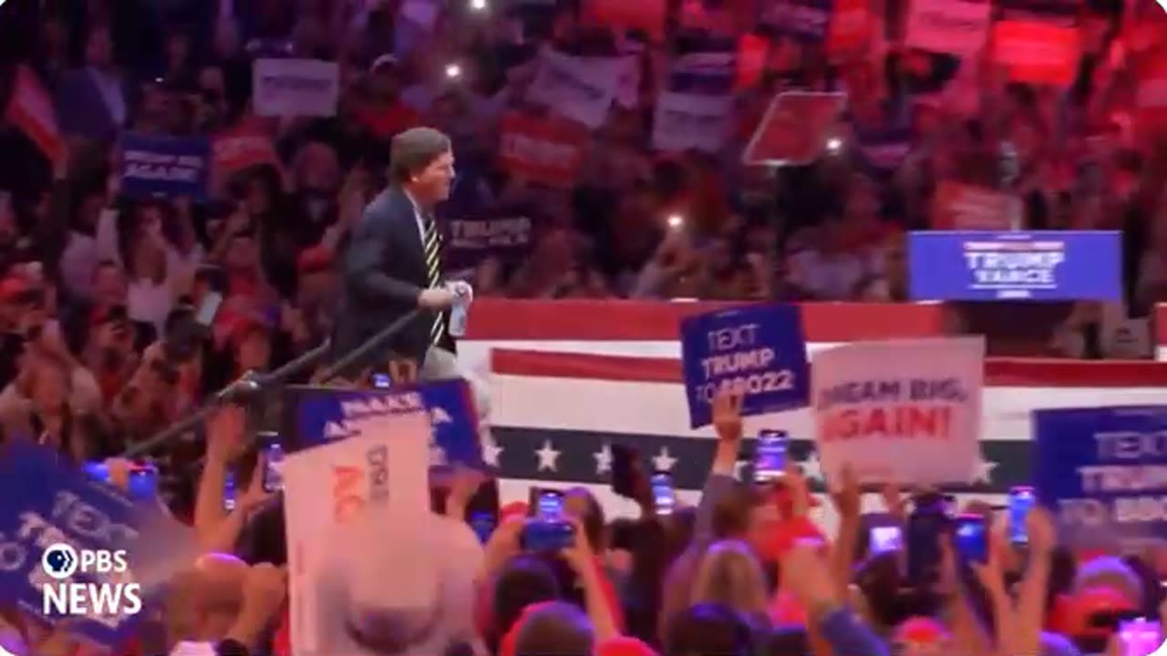 Make America Healthy Again Campaign Madison Square Garden | Tucker Carlson