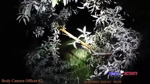 Bodycam Footage of Casper Police Shooting Armed Suspect at Fishing Pond