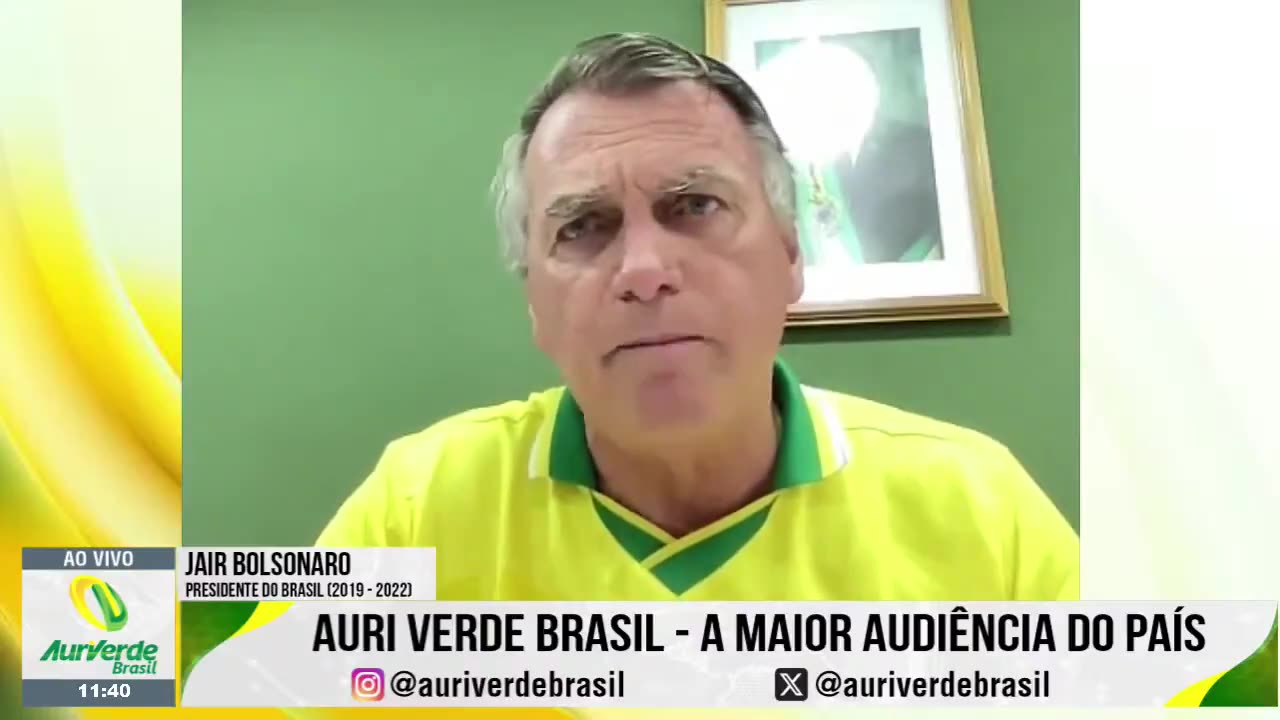 Bolsonaro defende Israel e critica posição de Lula: "Está do lado do terror, não do povo palestino"