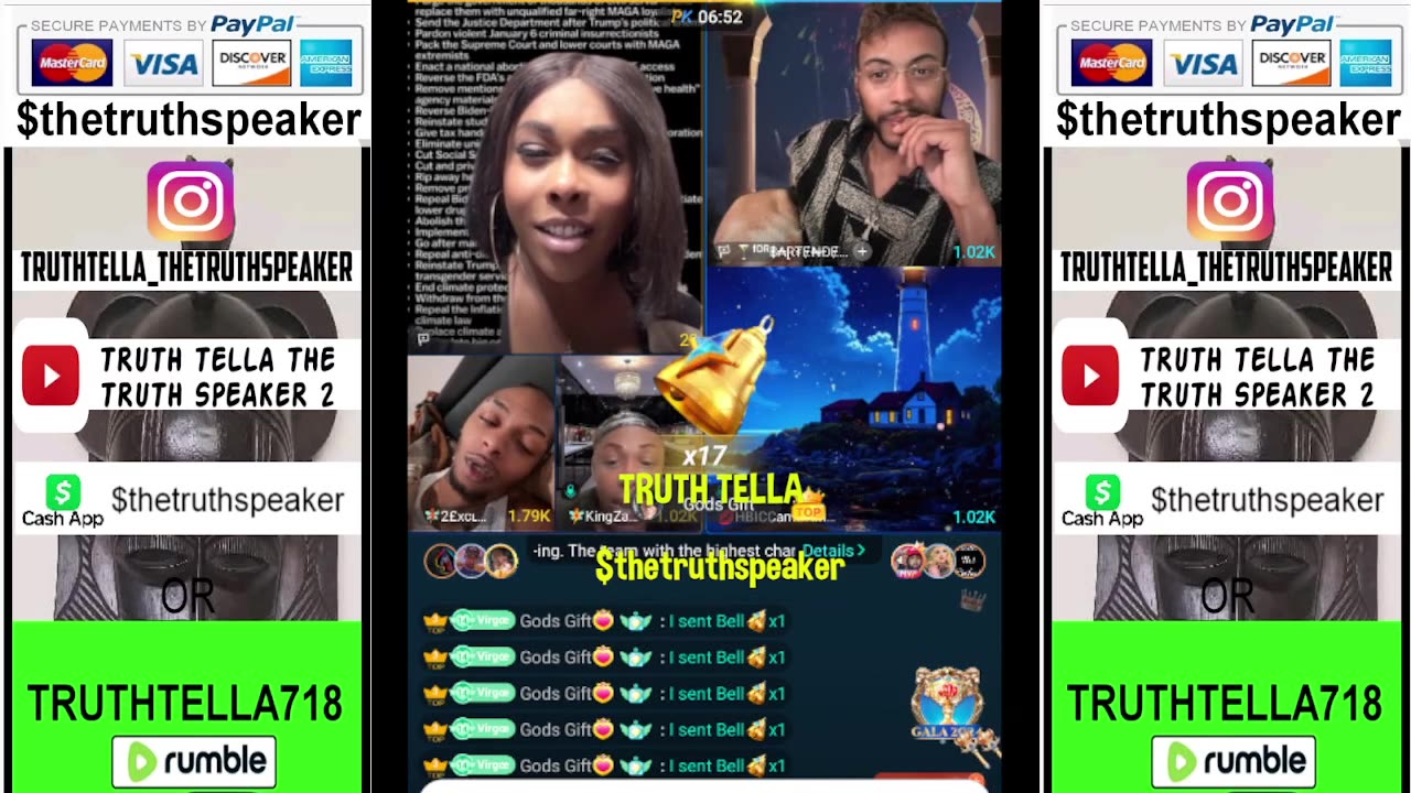 MOTHA ALIZE & EXCLUSIVE TEAM PK WITH CAMBAM