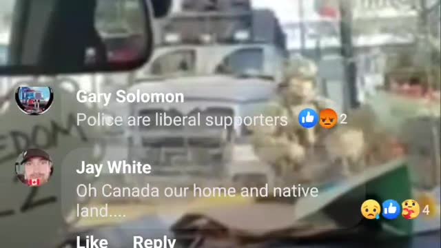 NAZI Canadaian Police Smash Peaceful Canadaian Car Window & Areests!