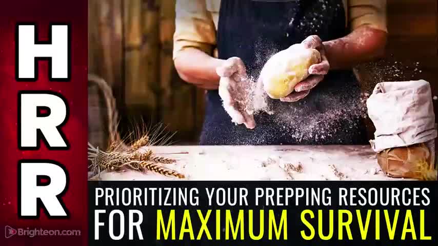 PRIORITIZING your prepping resources for maximum survival