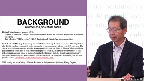 Health Professions & Occupations Act (Bill 36) - Dr. York Hsiang