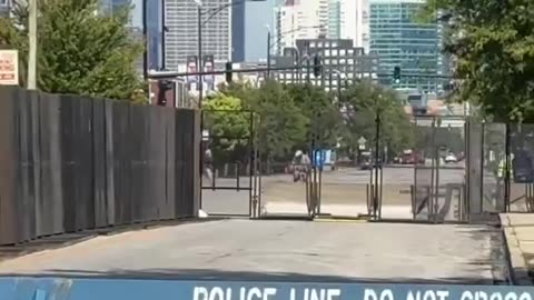 Walls at the DNC Chicago