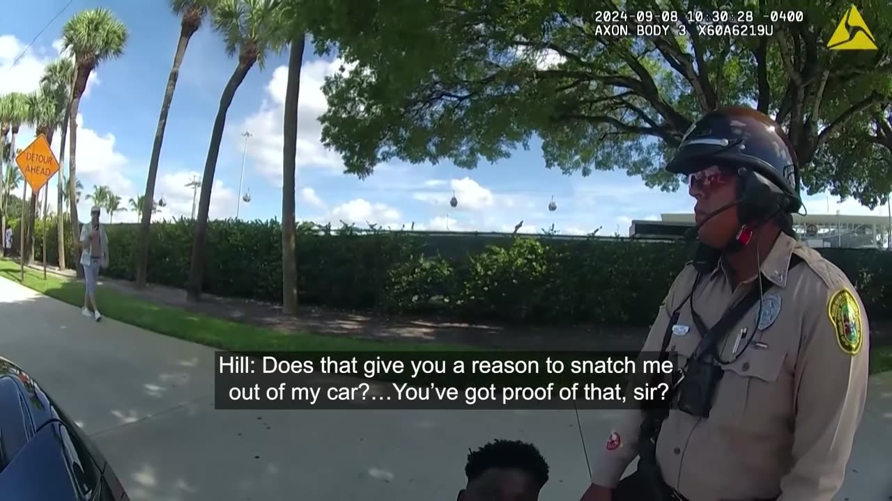 Tyreek Hill traffic stop: Bodycam footage shows NFL star forced to ground by police