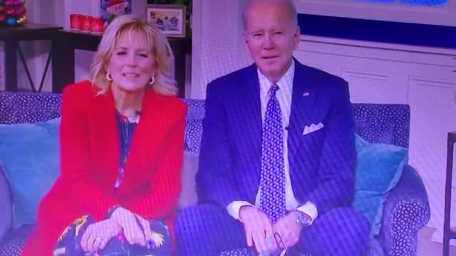 Joe Biden showing support for the LGB community