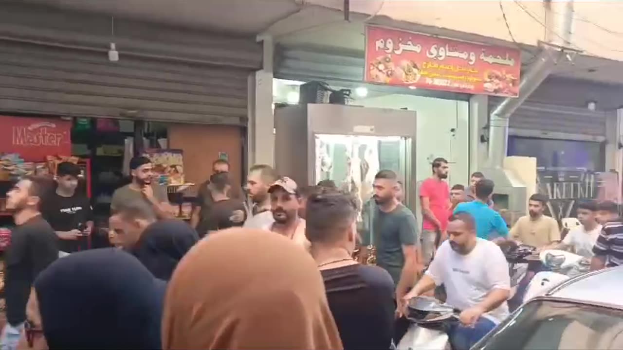 A furious protest erupted in the Ain al-Hilweh refugee camp in Lebanon