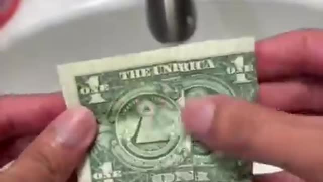 There is Real Money inside this Soap!