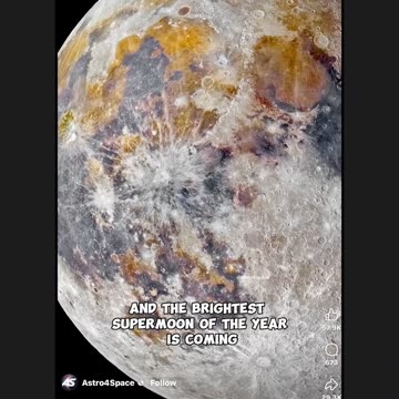 Super moon coming up in October and November