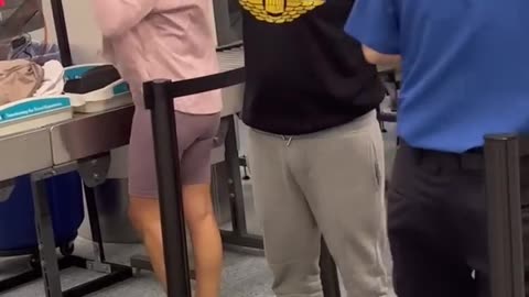 Muslim Gets STOPPED at The Airport! (FUNNY) #shorts