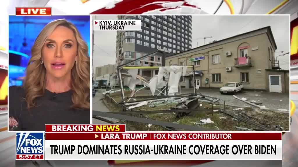 Fox & Friends First Feb 25 2022 Lara Trump rips media for blaming Putin’s invasion