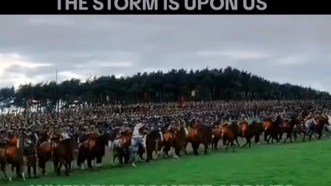 Someone said it got stormy