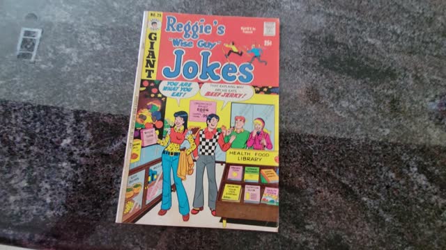 Reggie's Wise Guy Jokes No. 25 comic book Archie Giant Series 1973