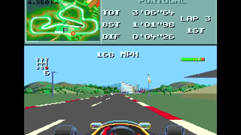 F1 World Championship (Sega Mega Drive) - Portugal GP