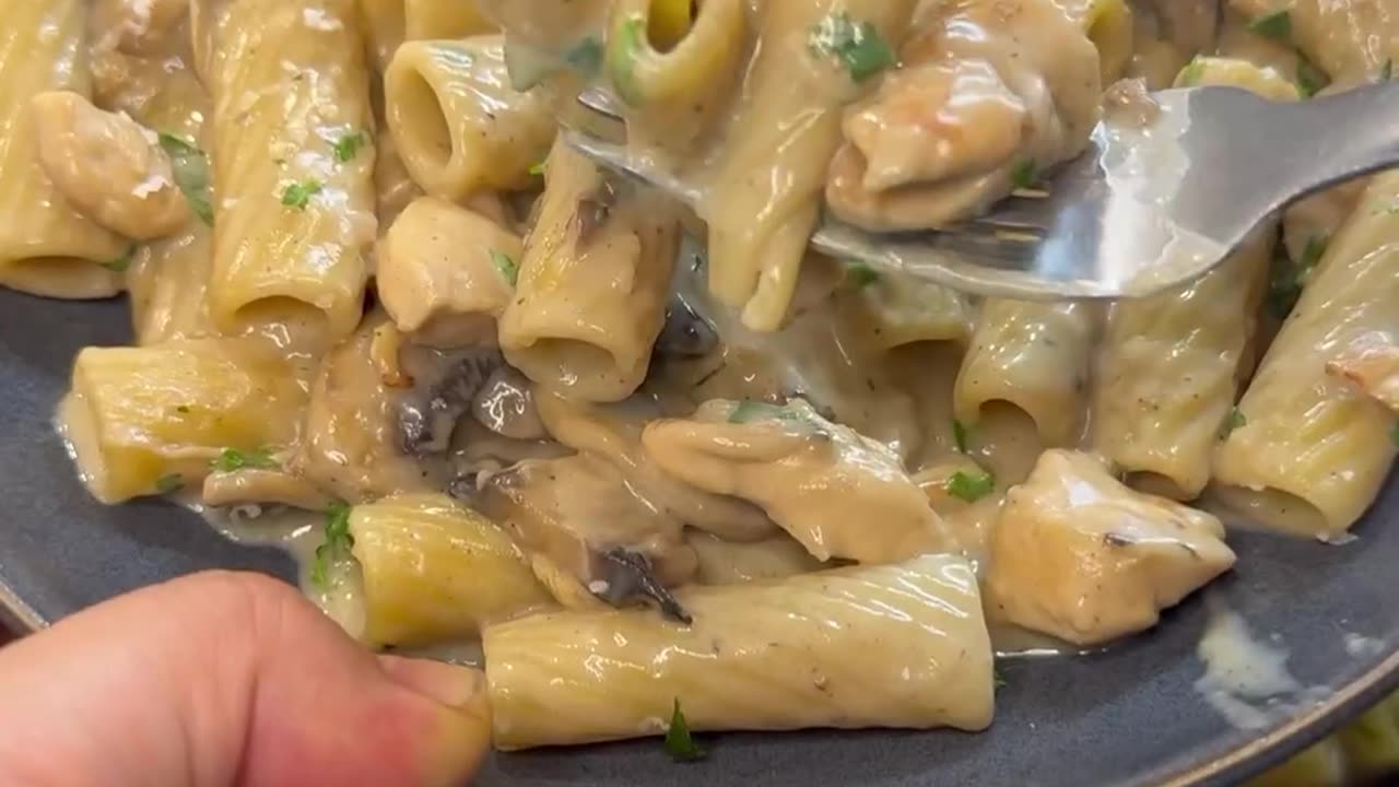 Pasta and mushroom recipe/ Easy pasta recipe