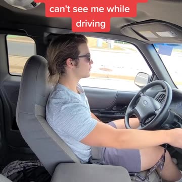 Matching peoples speed and honking horn