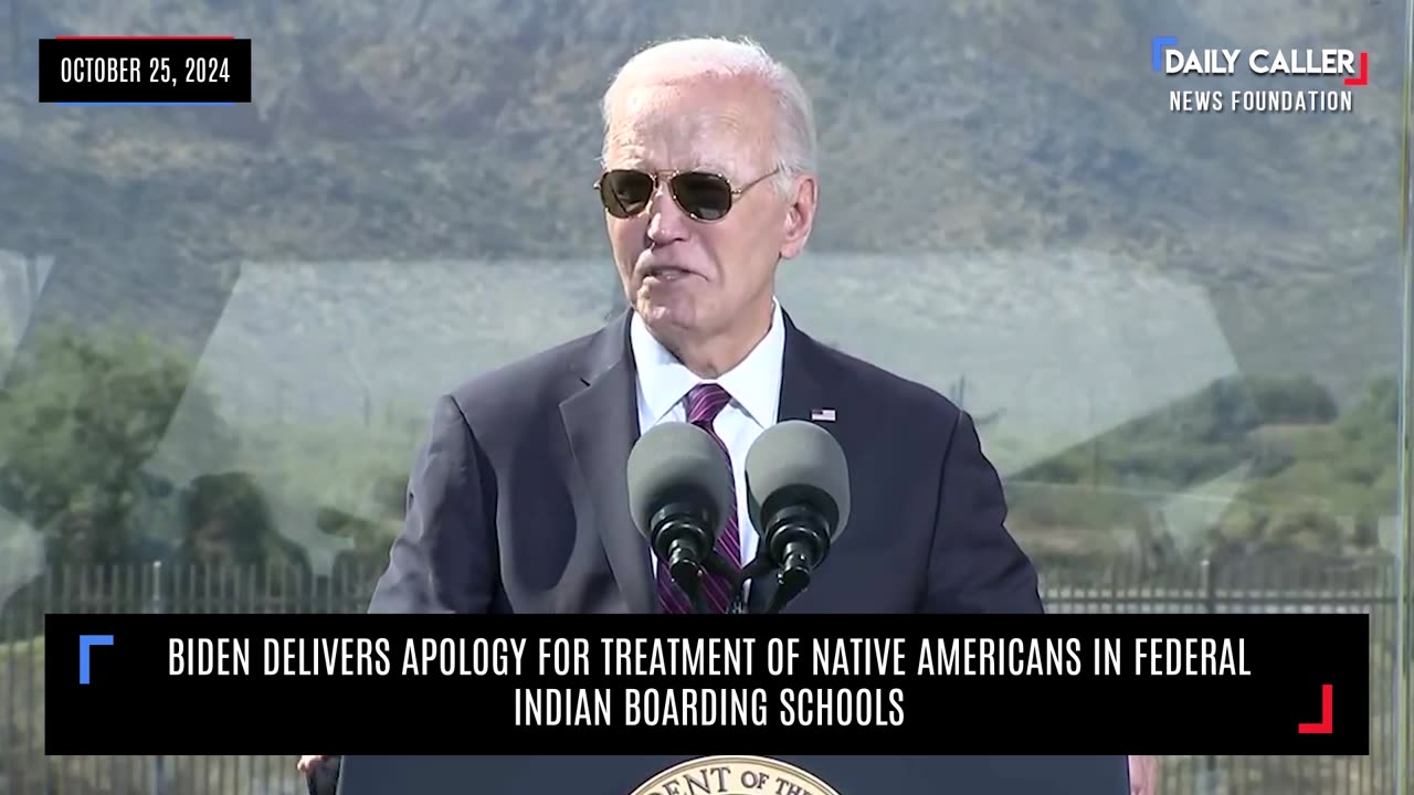 Biden Delivers Apology For Treatment Of Native Americans In Federal Indian Boarding Schools