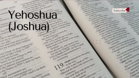 ISR The Scriptures - 6 - Yehoshua (Joshua) Chapter 4