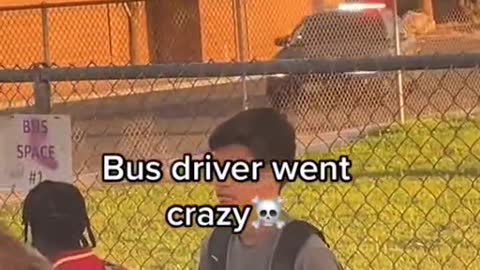 Bus driver went crazy