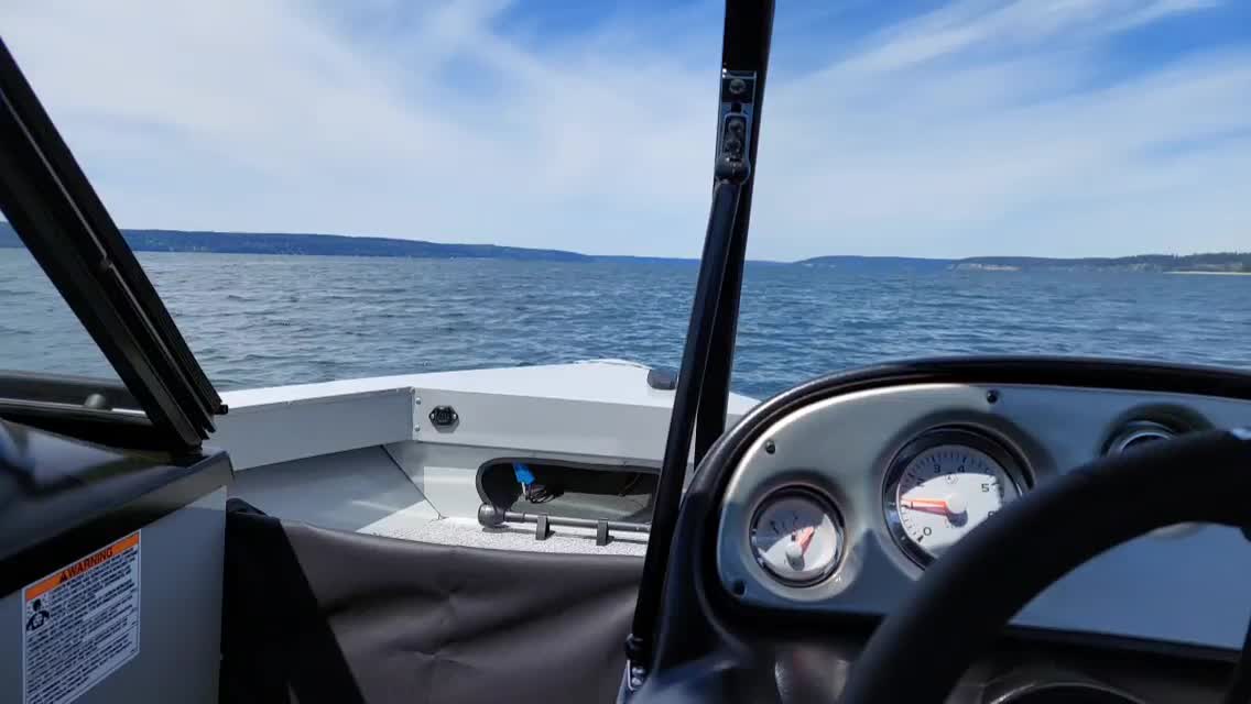 How it feels to be on the water in a boat and not at work