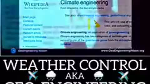 Weather control