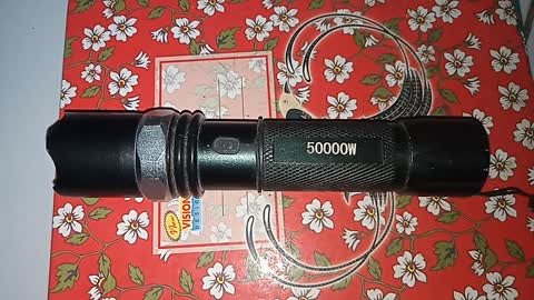 Flashlight With 5000w Battery