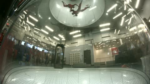 First time indoor skydiving!