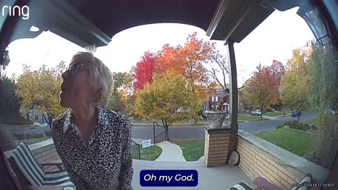 Liberal has a meltdown because her neighbor is voting Trump