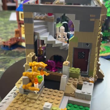 Dungeons & dragons lego building set 10 hours progress