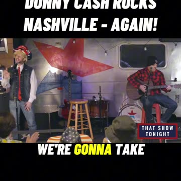 Trump Impersonator Shawn Farash Sings a "Donny Cash" Song