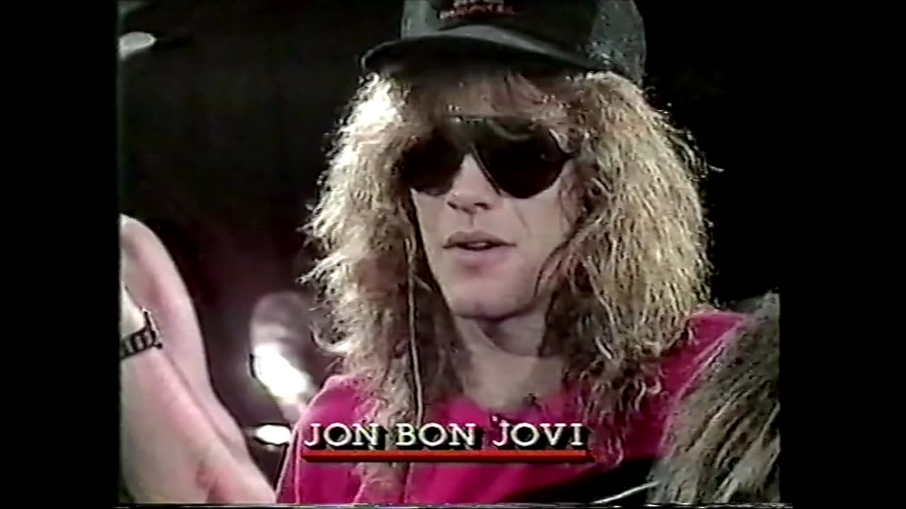 Bon Jovi band interview 1986