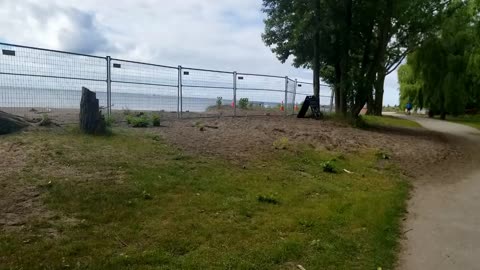 They use construction to prevent people from coming together