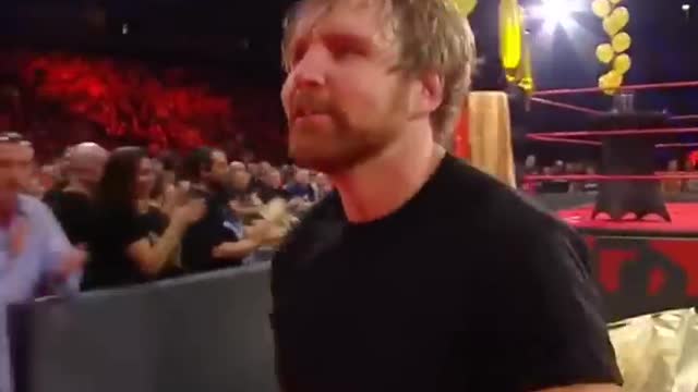 Dean ambrose world of WWE