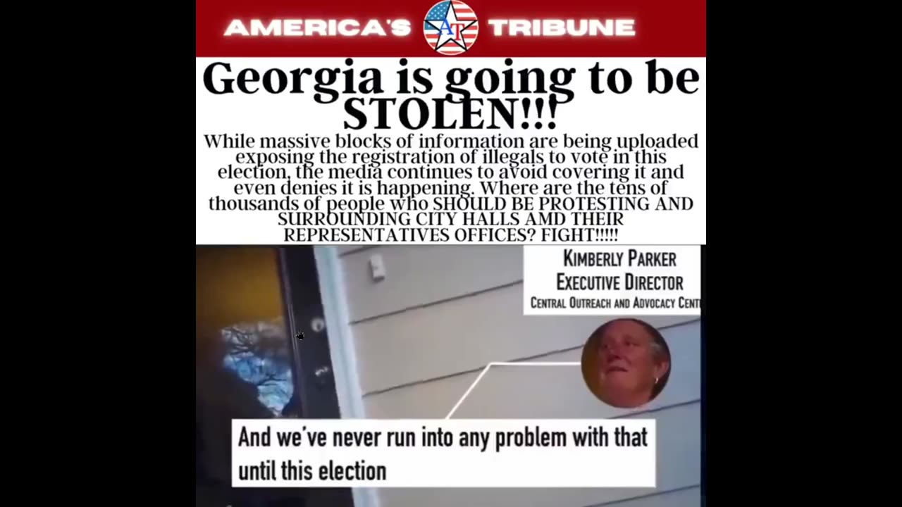 Georgia is going to be stolen folks - the Fix is in. This is bad...