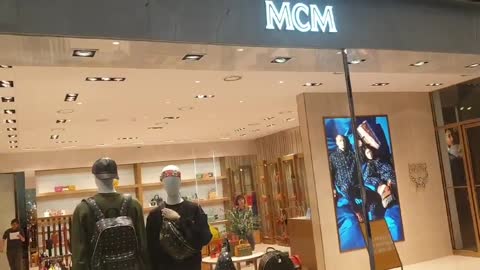 mcm store ( Korean brand)