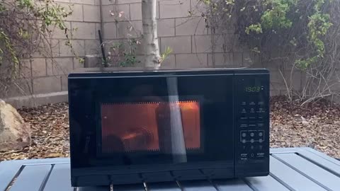 they put SPRAY PAINT in a MICROWAVE!