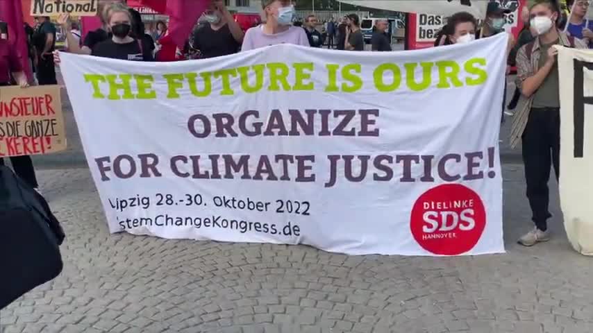 LIVE: Leipzig - Demonstrationen auf dem Augustusplatz 05.09.22