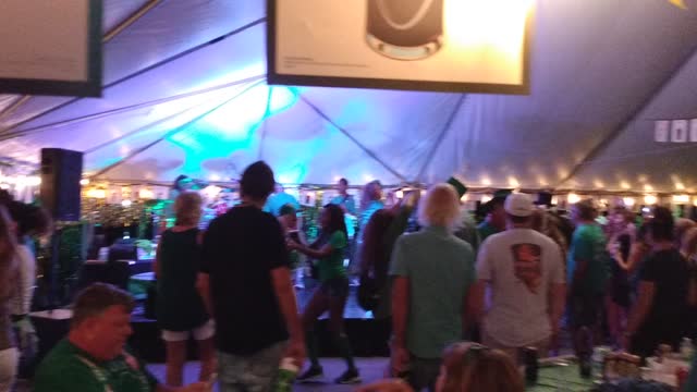 Gulfport FL Waterfront St Paddies Day