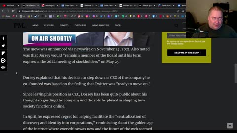 Jack Dorsey leaves Twitter's board of directors