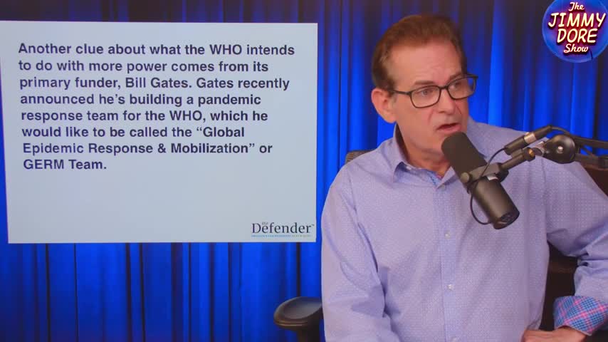 Jimmy Dore: Global WHO Treaty Is Real And Will Control You. May 2022
